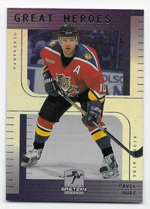 99/00 WAYNE GRETZKY HOCKEY GREAT HEROES Hockey (#GH1-GH10) U-Pick From List
