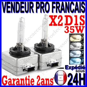 2 x Ampoules XENON D1S 35W 8000K Originale Phare Ballast Feux HID 12V - Picture 1 of 10