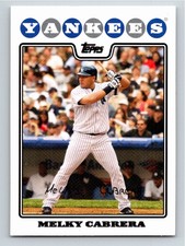 2008 Topps Melky Cabrera New York Yankees #NYY6