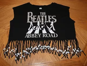 The Beatles Abbey Rd T-Shirt (John Lennon/Paul McCartney/George Harrison/Ringo) - Picture 1 of 4
