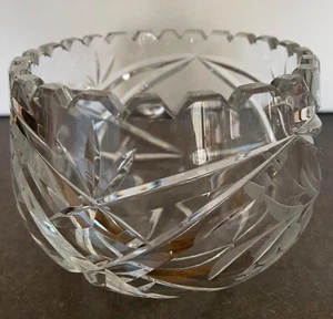 Lead Crystal Bowl - Picture 1 of 2