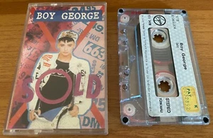 BOY GEORGE "Sold" VIRGIN (TVC 2430) RARE 1987 TURKISH CASSETTE - Picture 1 of 3
