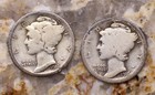 1916 Mercury dimes