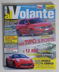 54546 Al Volante a. 18 n. 5 2016 - Audi RS / Hyundai i20 / Opel Astra - Picture 1 of 2