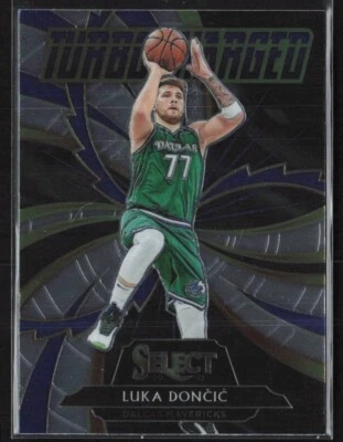 2020-21 PANINI SELECT LUKA DONCIC #1 TURBOCHARGED Lakers Mavericks - Image 1 of 3