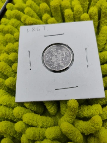 1867  Three Cent Coin Cover