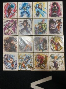 Dragon ball Shikishi Art Part 6 16 set Illustration BANDAI gokou jiren - Picture 1 of 5