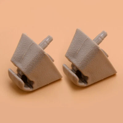 2pcs Beige Sun Visor Retainer Clip Bracket Fit For Holden Commodore Berlina ve - image 1 of 4