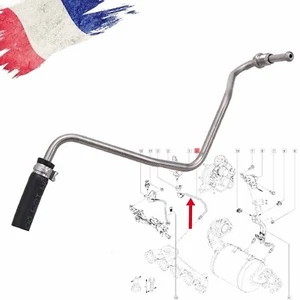 Tuyau Capteur Pression Gaz Echappement POUR Renault Nissan 1.5DCI 223211870R FR - Imagen 1 de 8
