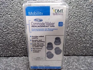 DMI Quad Cane Tip,1 in.,Gray,PK4 519-1373-9504 (K) - Picture 1 of 7