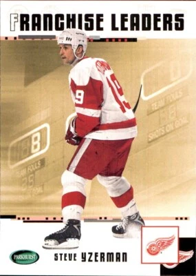 2003-04 Parkhurst Original Six DETROIT RED WINGS #92 Steve Yzerman - Image 1 of 2