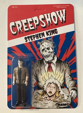 Custom Made Creepshow Stephen King Vintage Style 3 3/4 Horror Action Figure Alt Cover