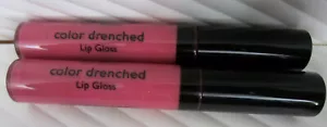 2 Laura Geller Color Drenched Lip Gloss PINK MACARON - Full SIze/Unboxed - Picture 1 of 3