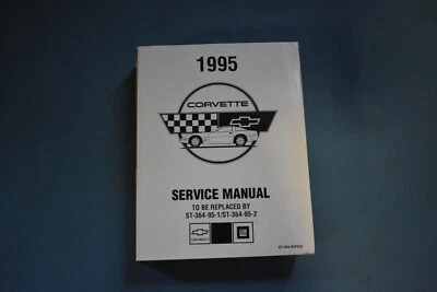 1995 Chevrolet Chev Chevy Corvette Service Shop Repair Manual Preliminary Foto 1 de 4