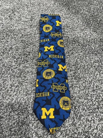Vintage Merge Left Michigan Wolverines Tie Cover