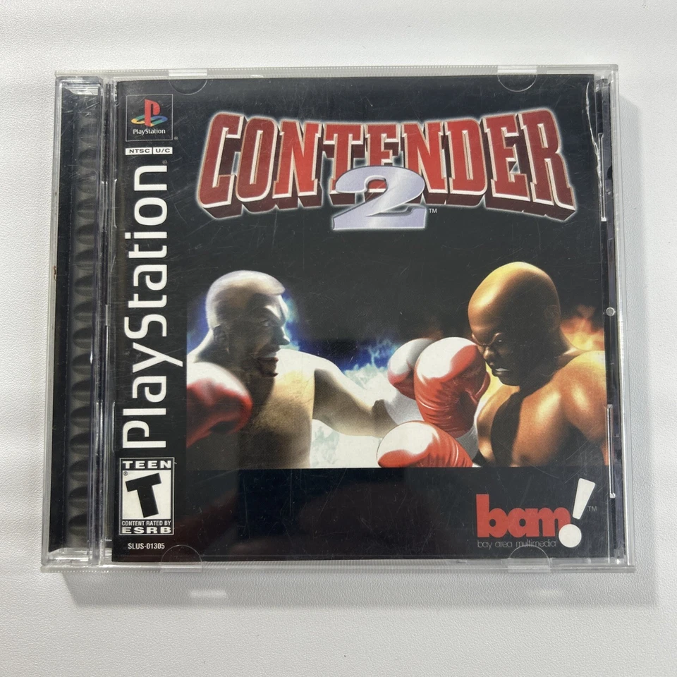 Contender 2 Sony PlayStation 1, 2000 PS1 Complete CIB Tested & Works - Image 1 of 4