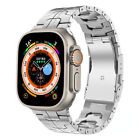 Bracelet bracelet bracelet bracelet en titane pour Apple Watch 9 8 7 6 5 SE Ultra 2 44/41/45/49 mm