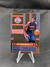 2010-11 Playoff Contenders Patches of the Year Greg Monroe #12 Rookie RC