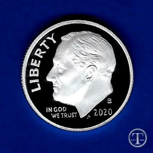 2020 S Silver Proof Roosevelt Dime-Gem Proof-IN STOCK - Picture 1 of 1