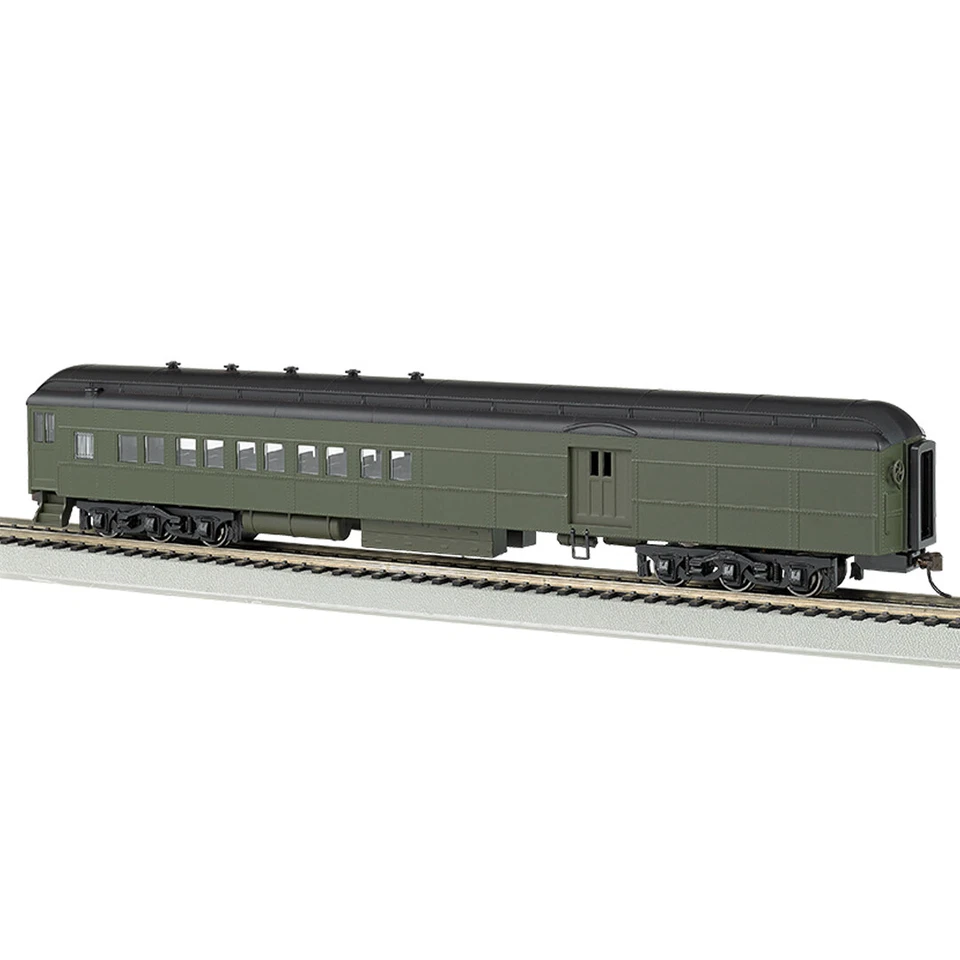 Bachmann 13608 Pullman Green Passenger Car 72' Heavyweight Combine HO Scale - Image 1 of 1