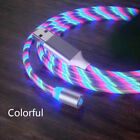 3 in 1 LED Magnetic Charger Cable Fast Charging USB 2.4A For Universal Devices