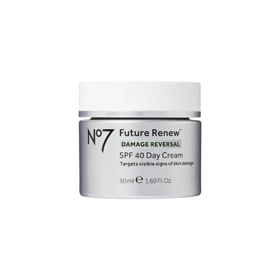 No7 Future Renew Damage Reversal SPF40 Day Cream - 50ml NEW - Image 1 of 1
