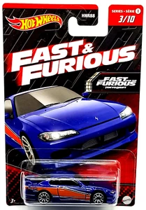Hot Wheels Fast & Furious RED Series 1 Car Nissan Silvia (515) 3/10 - Picture 1 of 2