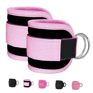 Fitness Ankle Straps for Cable Machine, Kickbacks Glute Workouts, Lower Body - Picture 1 of 7