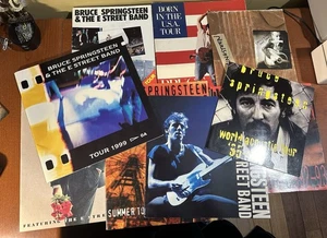 LOTTO (9) programmi libri Bruce Springsteen Tour - Foto 1 di 9