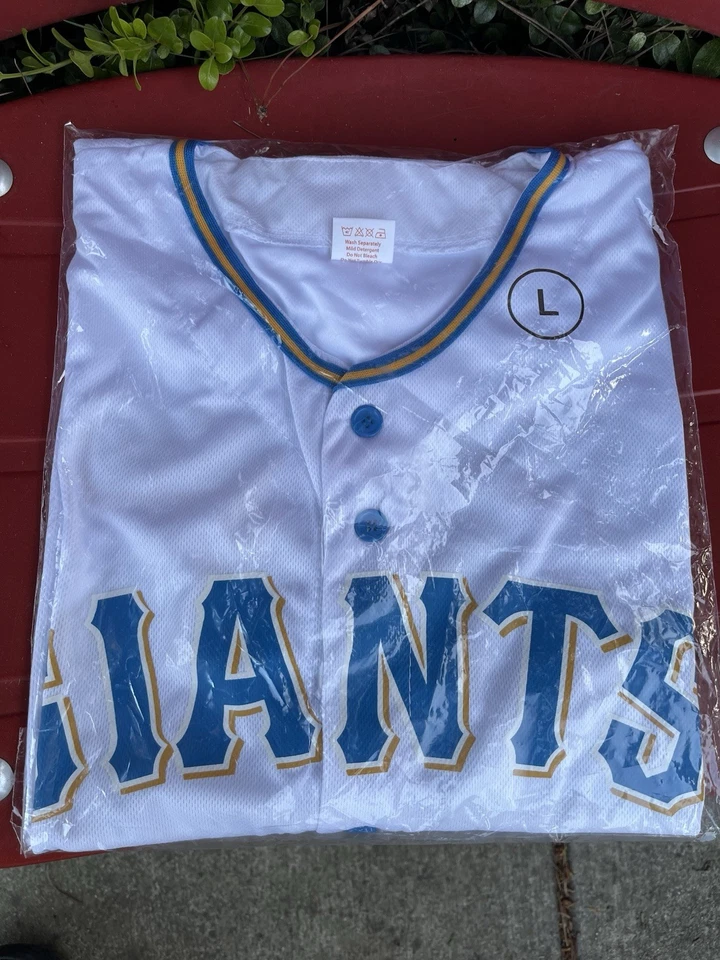 2025年旧金山巨人队圣何塞州立斯巴达棒球服大号5/2/25 — 第 1/1 张图片