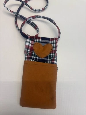 Hand Made Denim Phones Bag Shoulder Bag Cross Body Bag - Image 1 of 4