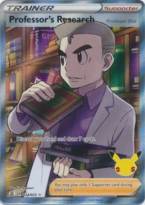 UR - 01 Holo Professor's Research (arte completo) 024/025 celebraciones ultra raras - Imagen 1 de 1