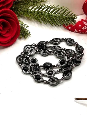 Pulsera Premier Designs 'BLACK TIE' Foto 1 de 4