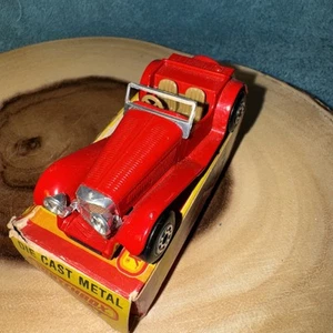 VINTAGE MATCHBOX SUPERFAST No.47f JAGUAR SS100 IN ORIGINAL BOX 1982 - Picture 1 of 19