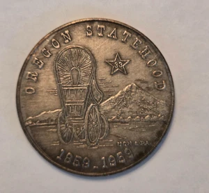 VINTAGE 1859-1959 OREGON STATEHOOD SO CALLED COIN PENDLETON, OREGON. - Picture 1 of 4