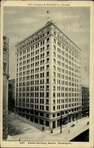 Seattle,WA Alaska Building 1910 King County Washington Postcard - Picture 1 of 2