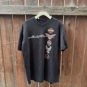 Harley-Davidson Outer Banks NC Pirate Graphic T-Shirt Schwarz Herren XL - Bild 1 von 3