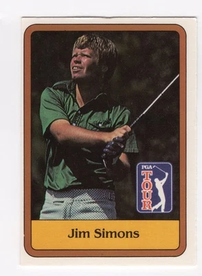 Golf. PGA Tour 1981 Jim Simons - image 1 of 2