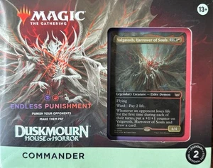 MTG Duskmourn Endless Punishment Commander Deck Sealed Horror - Bild 1 von 1
