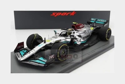 1:18 SPARK Mercedes Gp F1 W13E #44 Belgium Gp 2022 Hamilton With Showcase 18S770 - Image 1 of 2
