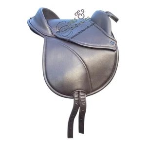 CUB SADDLE BROWN BLACK 8" 10" 12" SHETLAND CHILDREN RIDING *FREE POSTAGE* - Picture 1 of 5