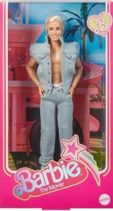 Barbie: The Movie Collectible Ken Doll Wearing Denim Matching Set Free Shipping - Picture 1 of 1