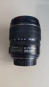 Canon EF-S IS USM 15-85mm F/3.5-5.6 EF IS USM Lens - Picture 1 of 4