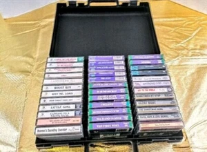 Konvolut 36 alte christliche Musikkassetten & Hartschalenkoffer - Bild 1 von 5