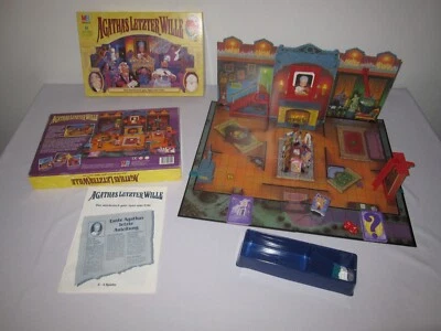 Agathas Letzter Wille / MB Spiele 1996 / mit kleinen Mängeln, siehe Text/Fotos - Bild 1 von 4