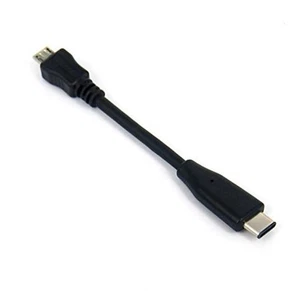USB Type C 3.1 To Micro USB 2.0 Host Adapter OTG On The Go Host Cable 10 CM - Zdjęcie 1 z 2