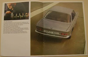 BMW 2000 CS & CA Coupe 1966-69 Original UK Sales Brochure Pub No 12320 e 5 - Picture 1 of 2