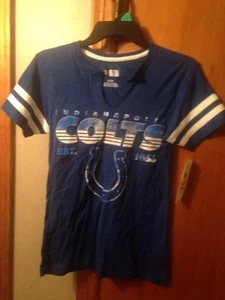 NFL Team Apparel Damen Indianapolis Colts SMALL blau T-Shirt - Bild 1 von 9