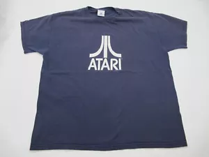 Licensed 2000 Atari Interactive Inc. - Hasbro Era - Men's Large Navy T-Shirt - Picture 1 of 8