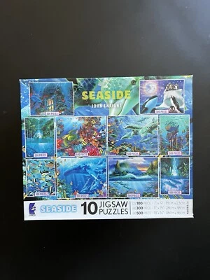 CEACO | SEASIDE JOHN ENRIGHT | 10 JIGSAW PUZZLES IN ONE BOX! - Image 1 of 4